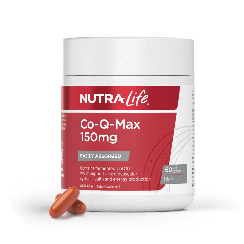 Nutra-Life Co-Q-Max 150mg 60 Capsules
