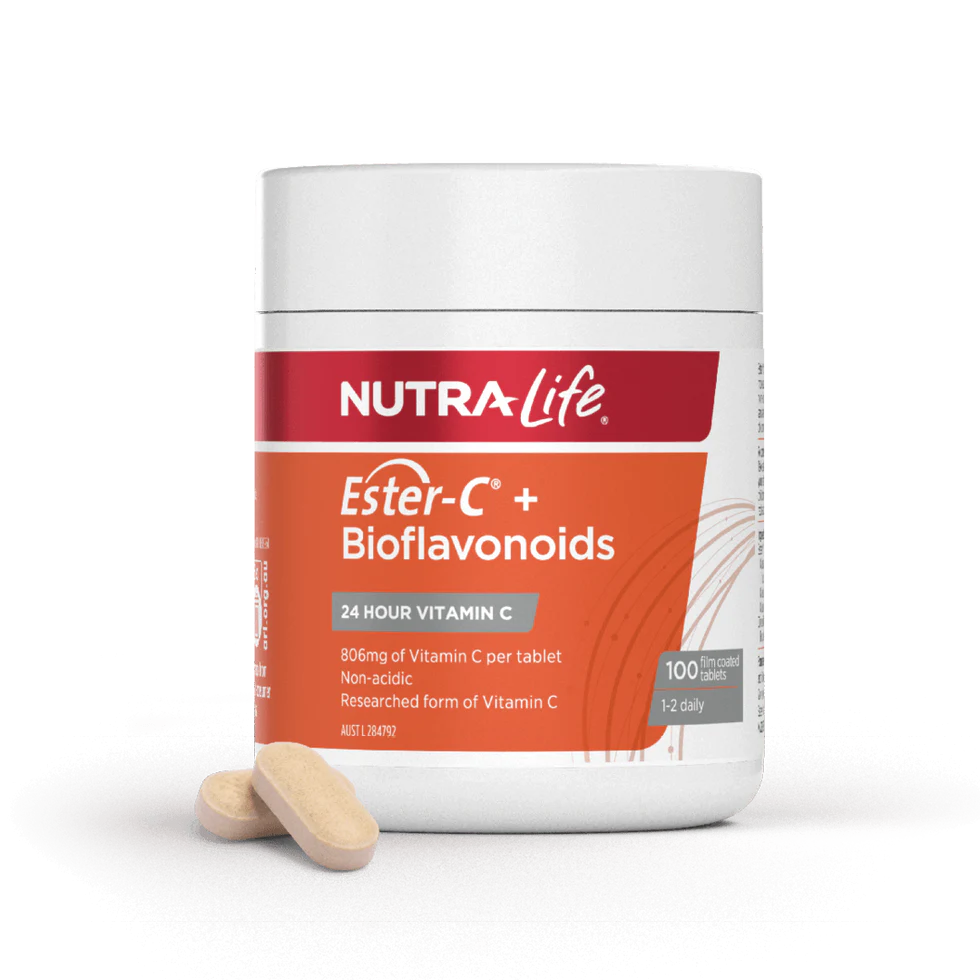 Nutra-Life Ester-C + Bioflavonoids 100 Tablets