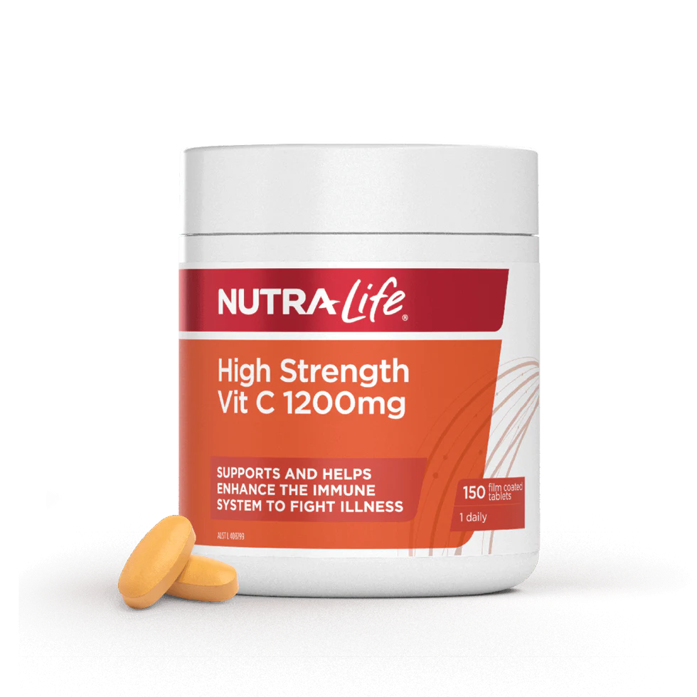 Nutra-Life High Strength Vit C 1200mg 150 Tablets