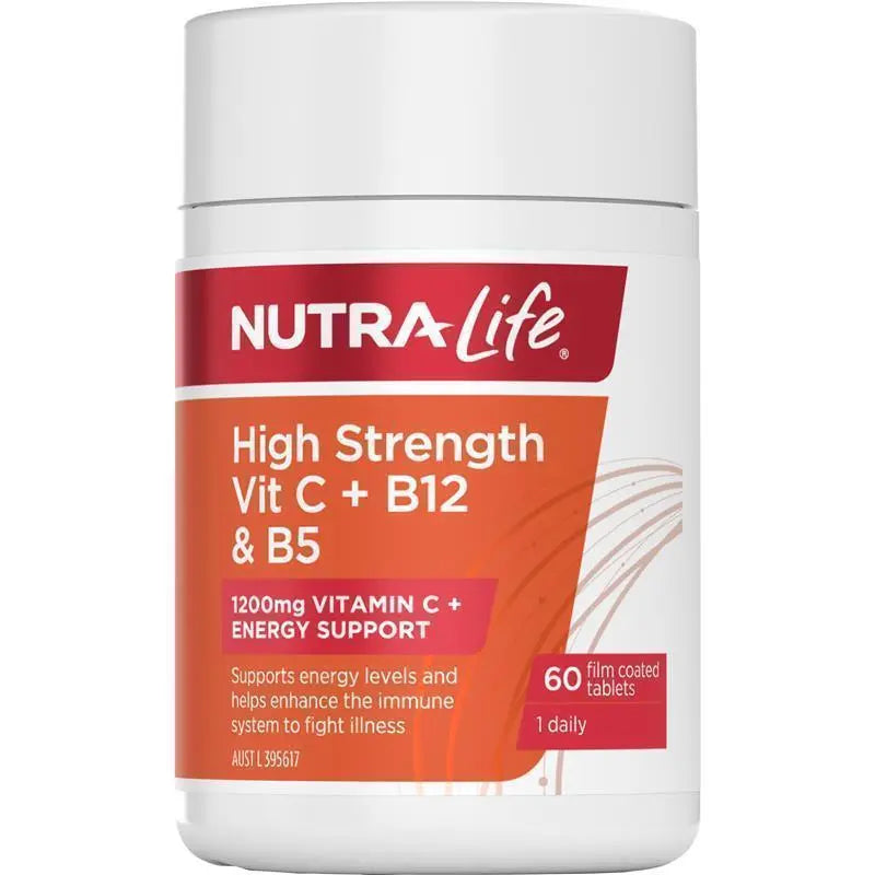 Nutra-Life High Strength Vit 60 Tablets