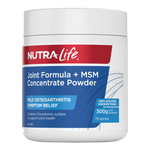 Nutra-Life Joint Formula + Msm Concentrate Powder 300g