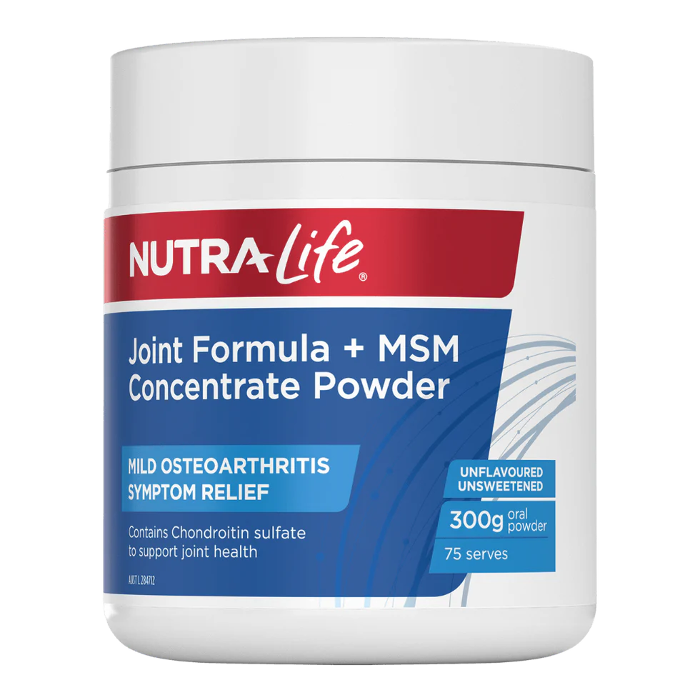 Nutra-Life Joint Formula + Msm Concentrate Powder 300g