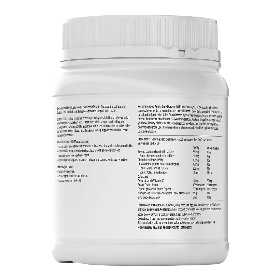 Nutra-Life Joint Formula Msm 1kg