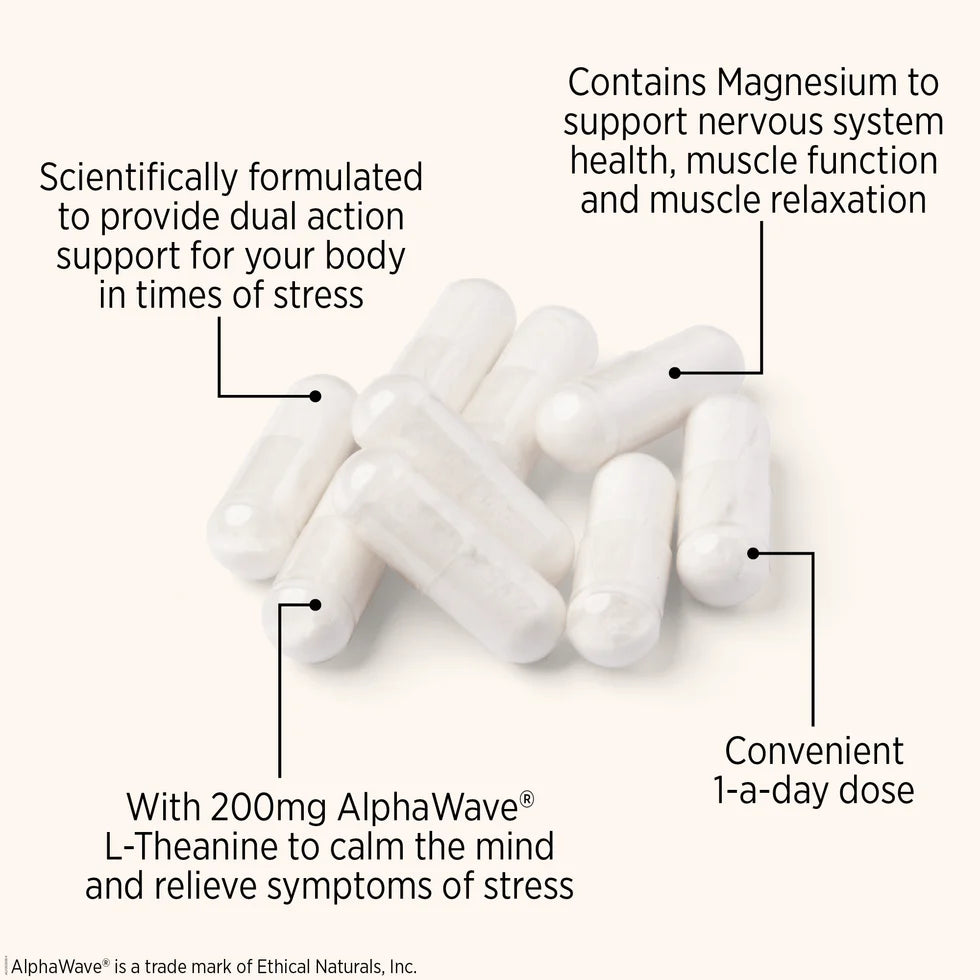 Nutra-Life L-Theanine + Magnesium 60 Capsules