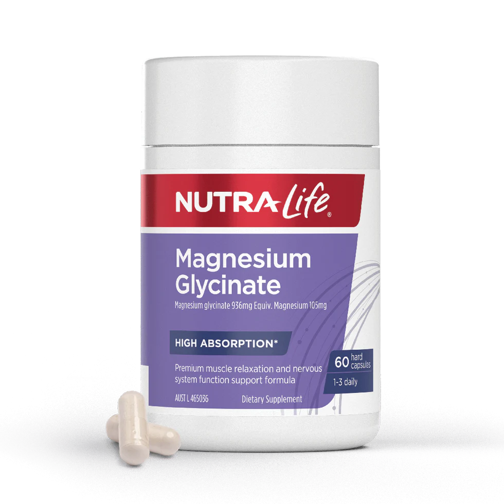 Nutra-Life Magnesium Glycinate 200 Capsules