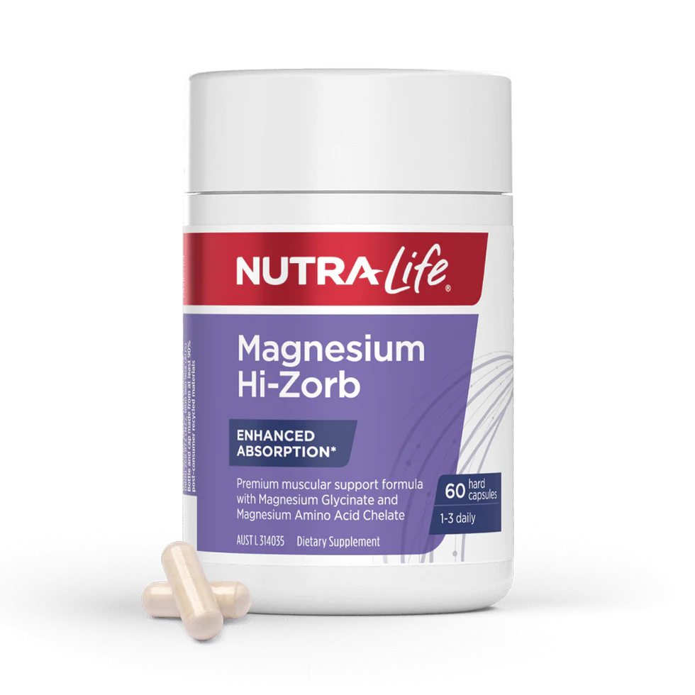 Nutra-Life Magnesium Hi-Zorb 60 Capsules