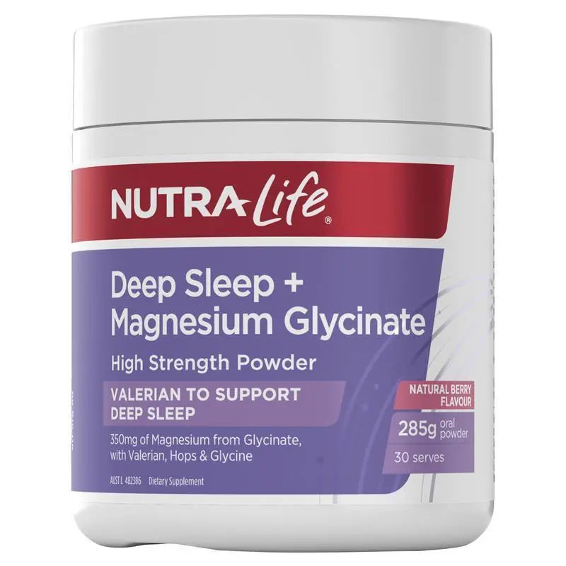 Nutra-Life Deep Sleep+mag Glycinate 285g