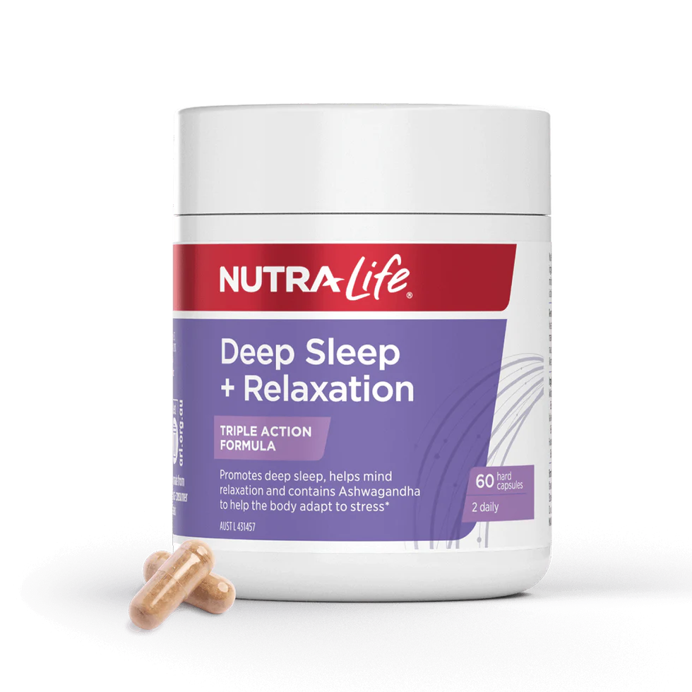 Nutra-Life Deep Sleep+relaxation 60 Capsules