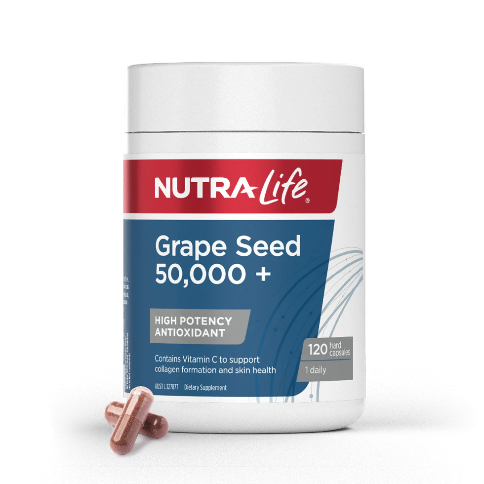 Nutra-Life Grape Seed 50,000 120 Capsules