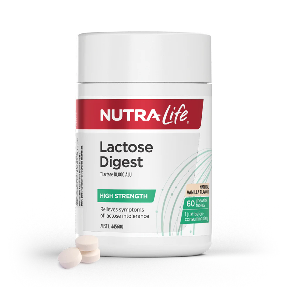 Nutra-Life Lactose Digest 60 Tablets