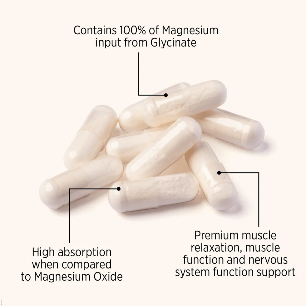 Nutra-Life Magnesium Glycinate 200 Capsules