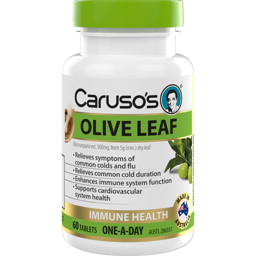 Carusos Olive Leaf 60 Tabs
