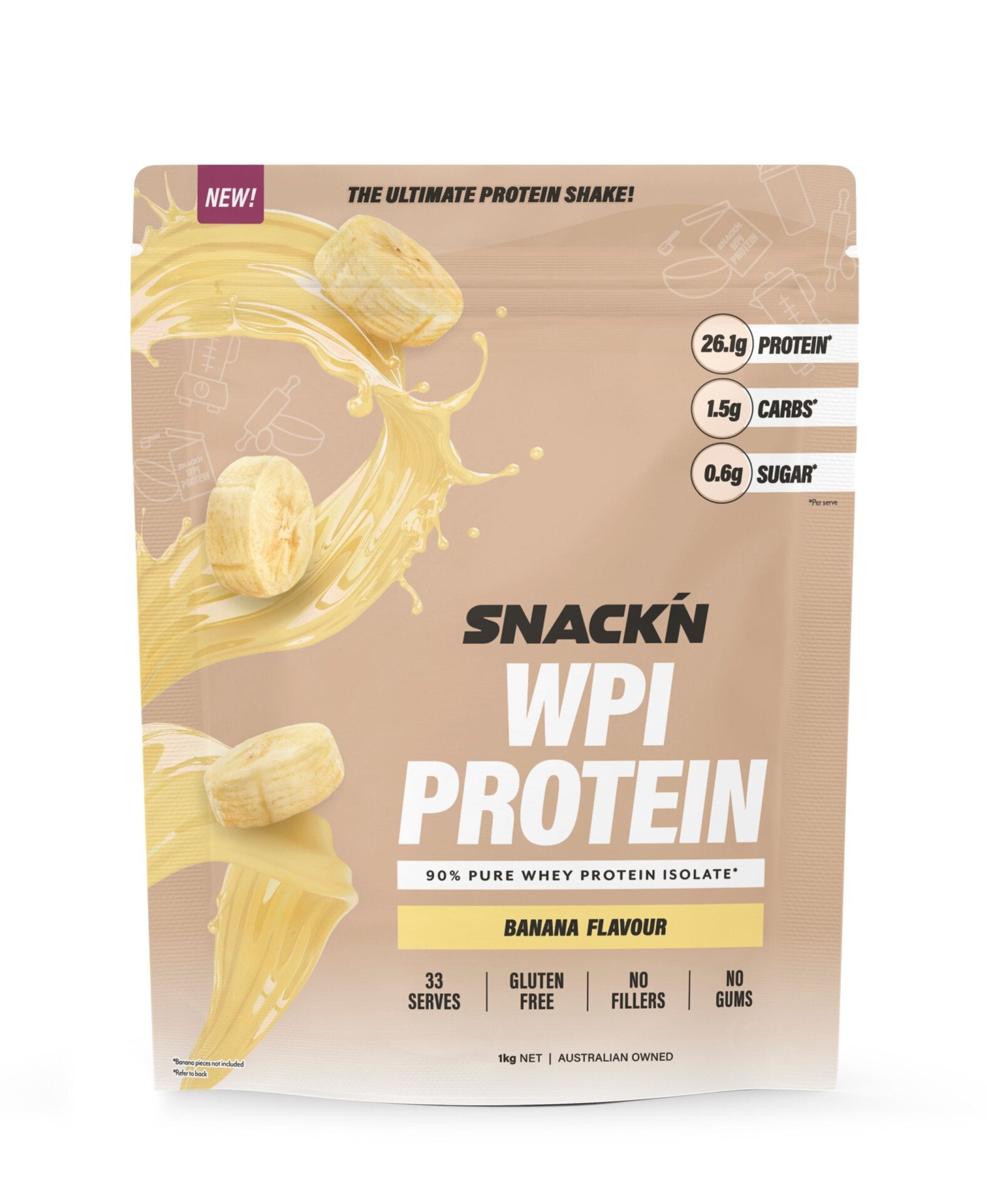 Snackn Wpi Protein 1kg