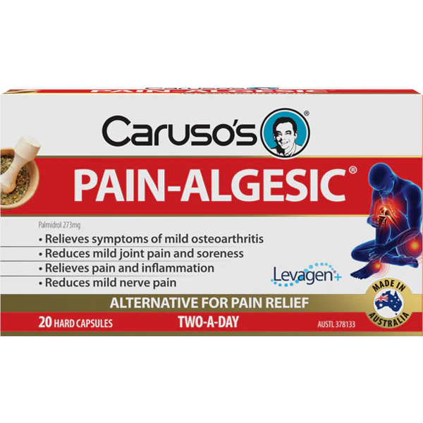 Carusos Pain-Algesic 20 Caps