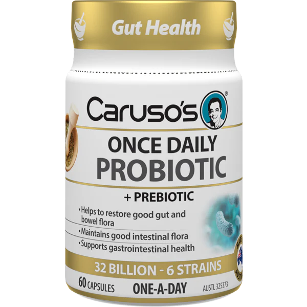 Carusos Once Daily Probiotic 60 Caps