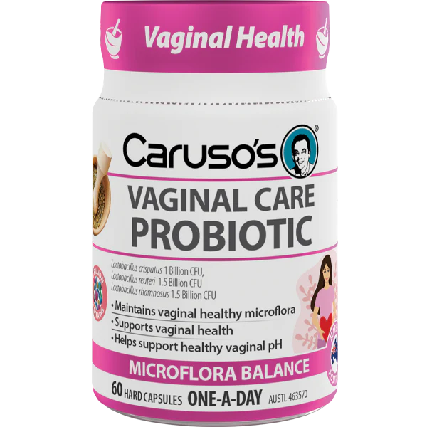 Carusos Vaginal Care Probiotic 60 Caps