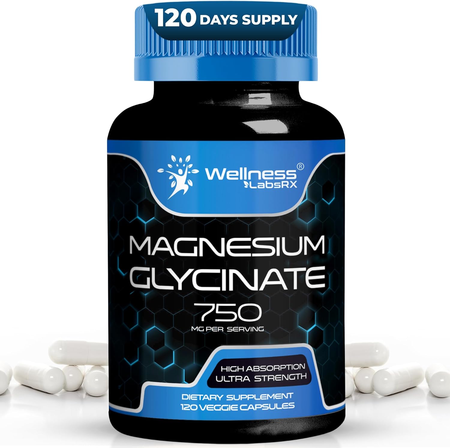 Switch Perform Magnesium Glycinate (mag Gly) - 750mg Capsules 90 Caps