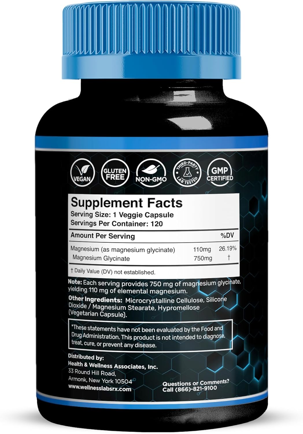 Switch Perform Magnesium Glycinate (mag Gly) - 750mg Capsules 90 Caps