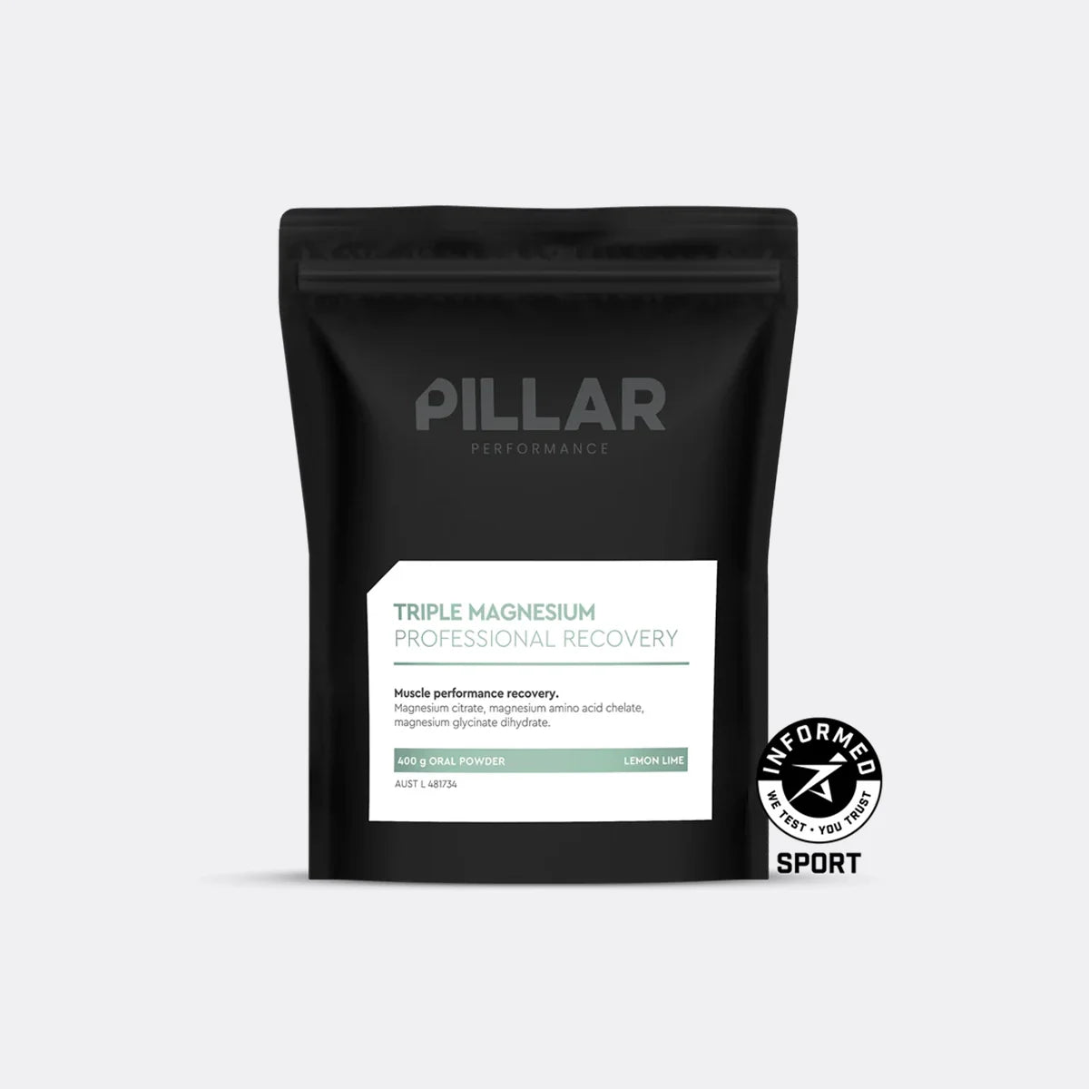 Pillar Triple Magnesium Pouch Vitamins 400g
