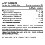 Pillar Triple Magnesium Vitamins 90 Caps