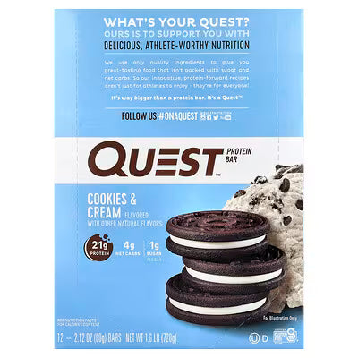 Quest Bar Protein Bar 60g x12