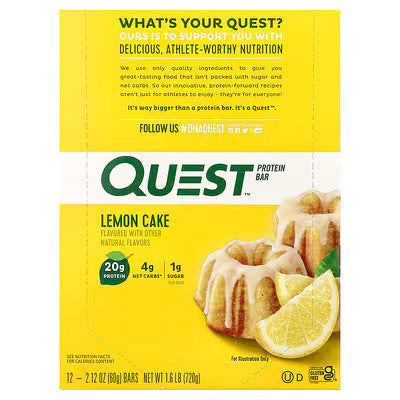 Quest Bar Protein Bar 60g x12