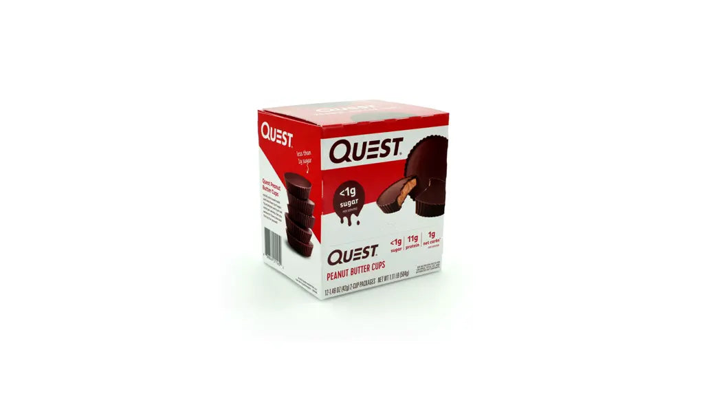 Quest Protein Cravings Protein Cup Peanut Butter Cups 42g x12