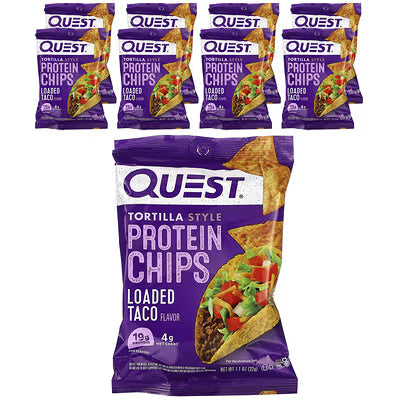 Quest Tortilla Protein Chips Protein Chips 32g x8