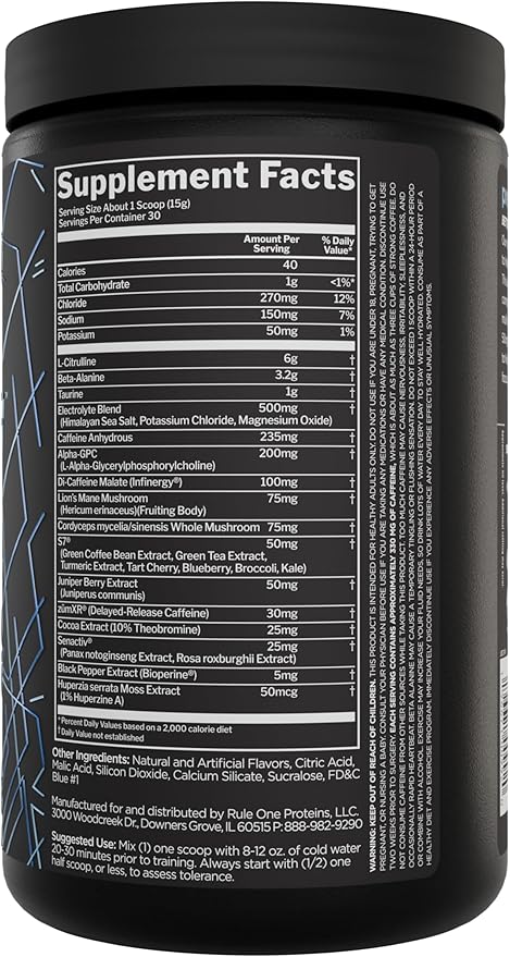 Rule 1 Pre-Lift 435g 30 Serves