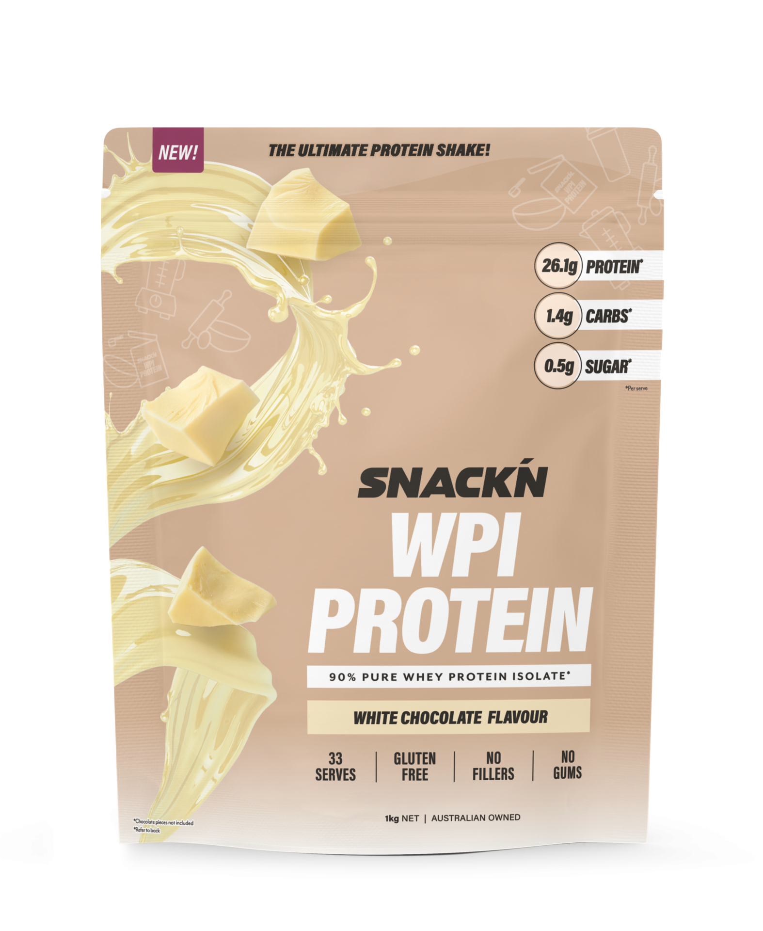 Snackn Wpi Protein 1kg