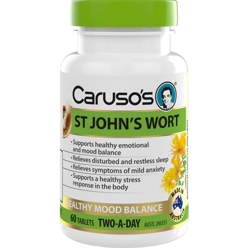 Carusos St John’s Wort 60 Tabs