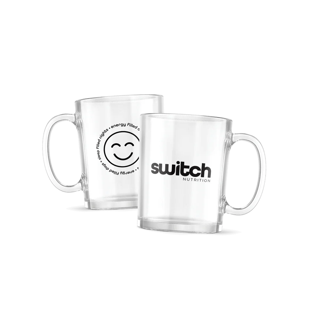 Switch Nutrition - Glass Mug - Branded Box Nan