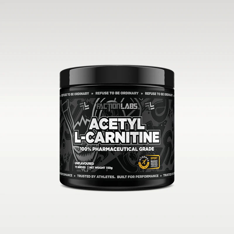 Faction Labs Acetyl L-Carnitine 150g 75 Serves