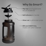 Smartshake Ultimate Jug Shaker Black 2100ml