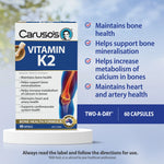 Carusos Vitamin K2 60 Caps