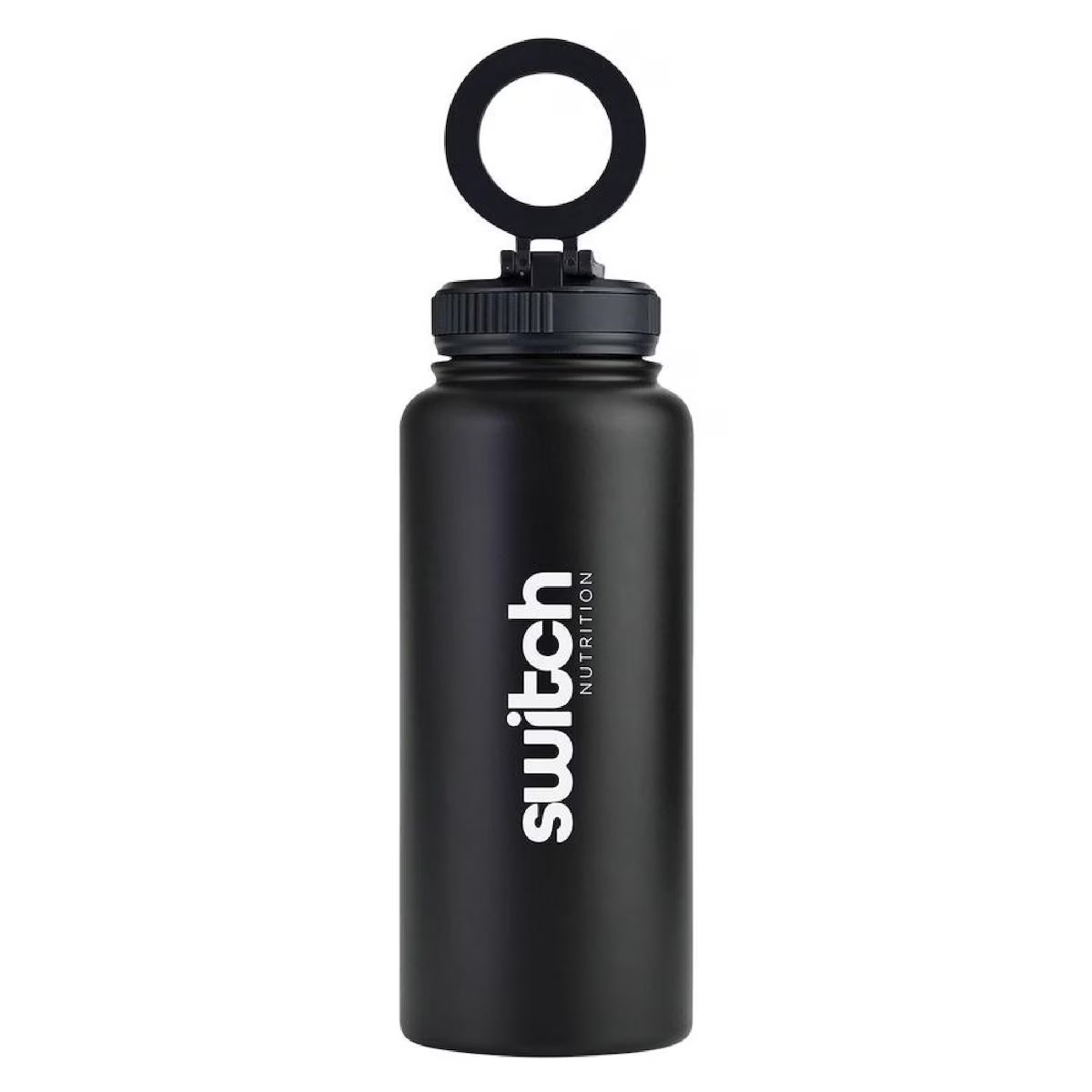 Switch Nutrition - Double Walled Stainless Water Bottle - Black 1000 Ml