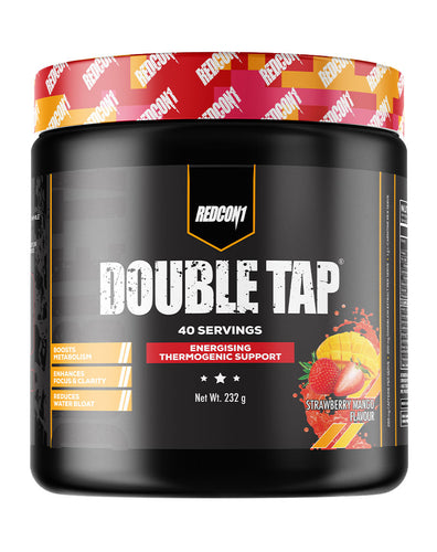 Redcon1 Double Tap - Fat Burning Powder 176g 40 Serves Fat Burner