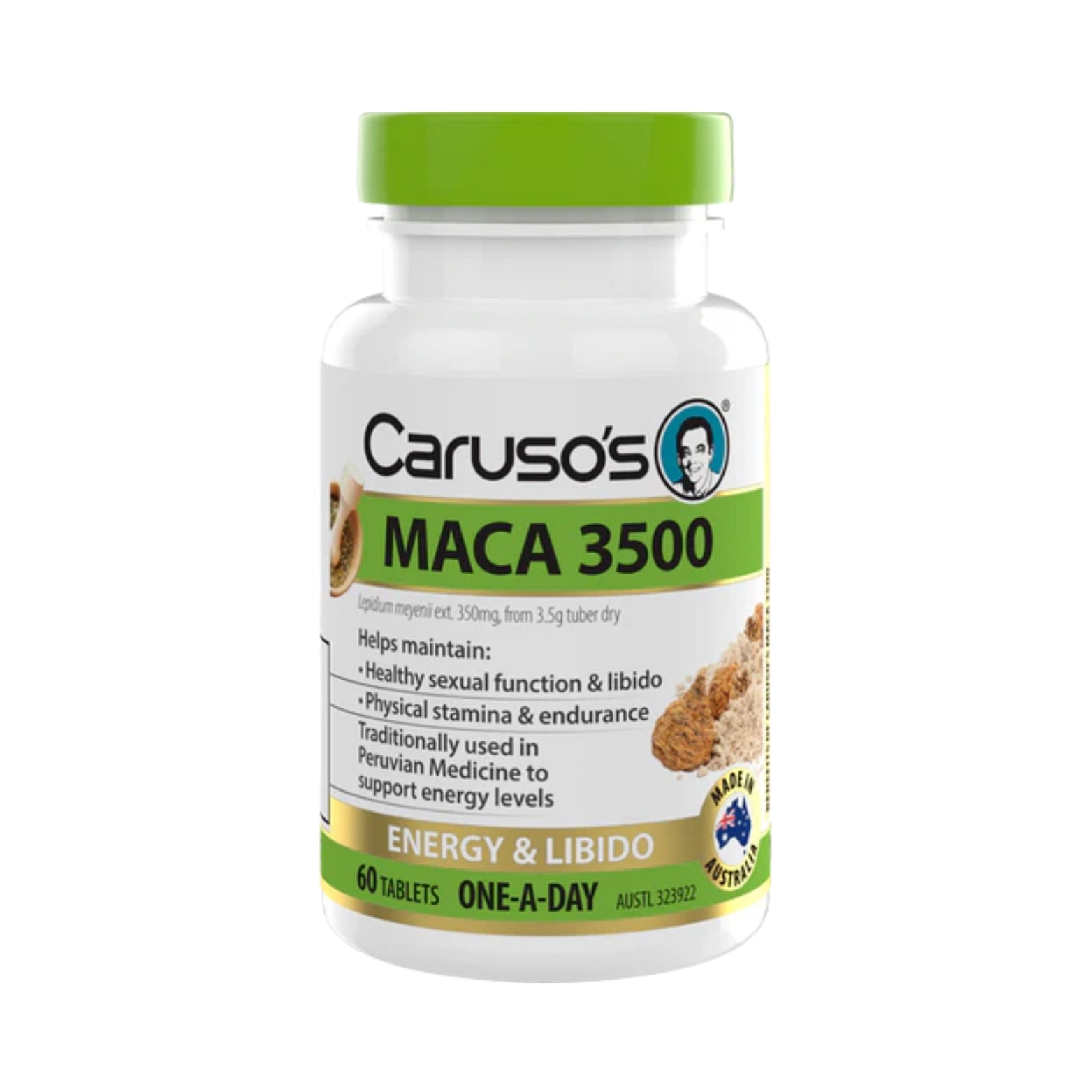 Carusos Maca 3500 60 Tabs