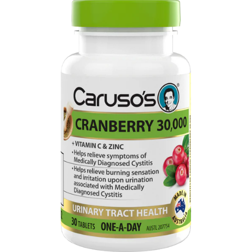 Carusos Cranberry 30000 90 Tabs
