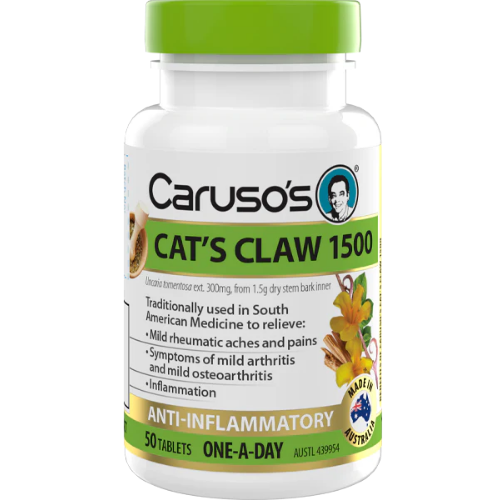 Carusos Cat’s Claw 1500 50 Tabs