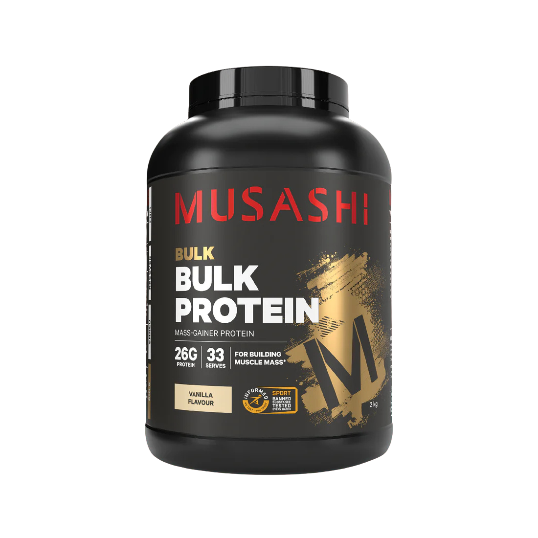 Musashi BULK Protein Mass Gainer 2kg