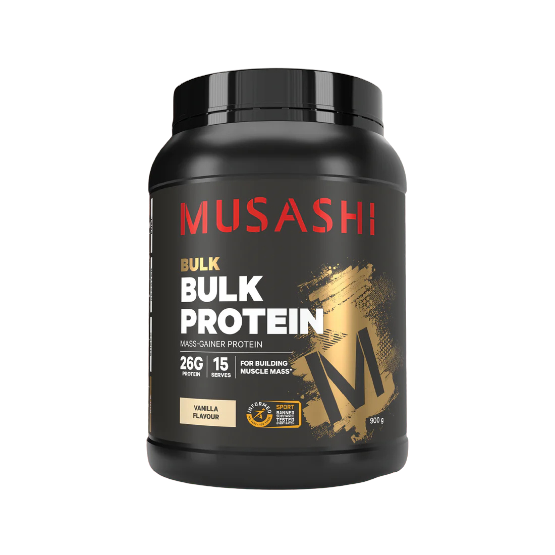 Musashi BULK Protein Mass Gainer 900g