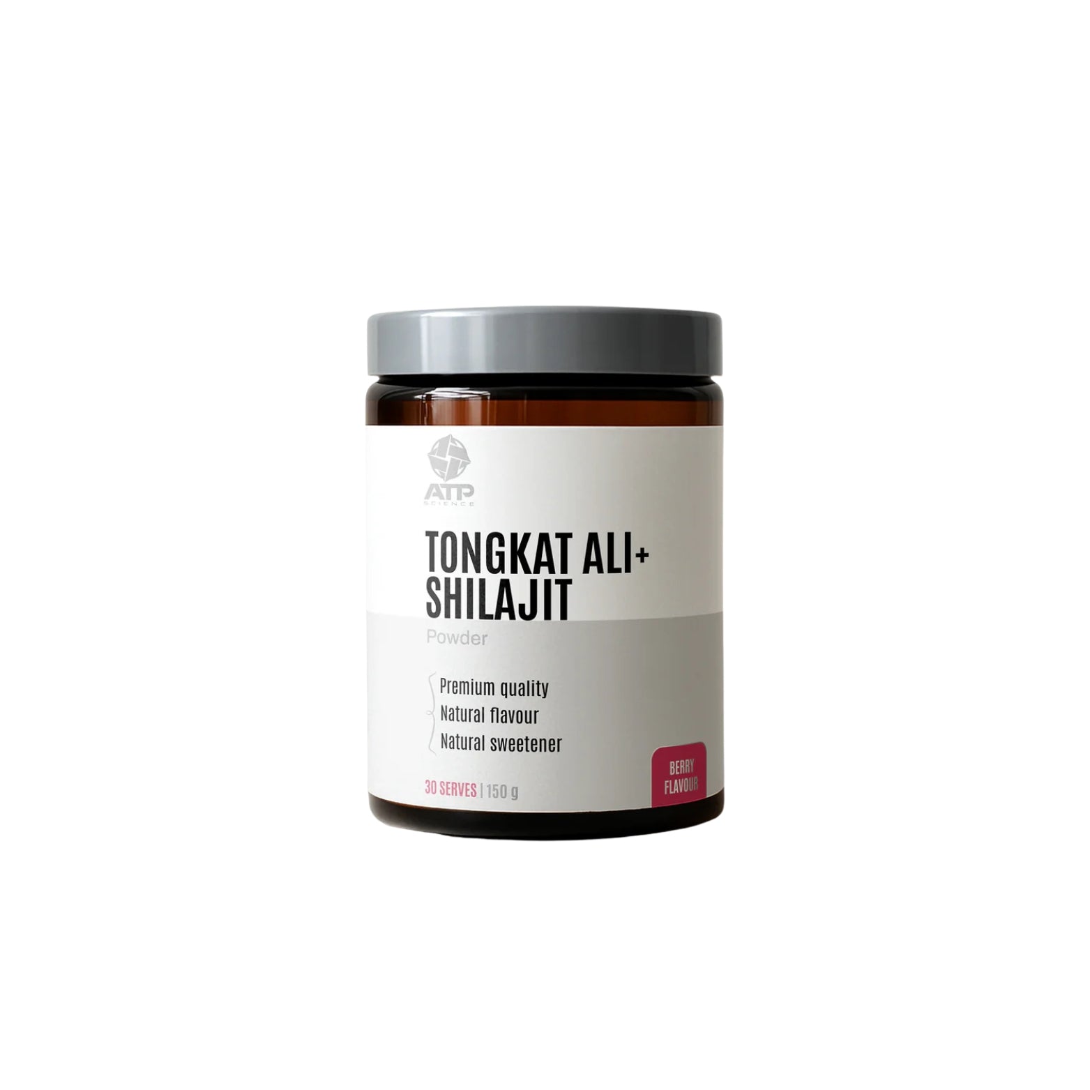 Atp Tongkat Ali & Shilajit Powder Berry Jar 150g