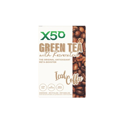 X50 Green Tea Iced Coffee 30 Sachets