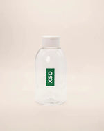 x50 Water Bottle Clear White Lid 600ml