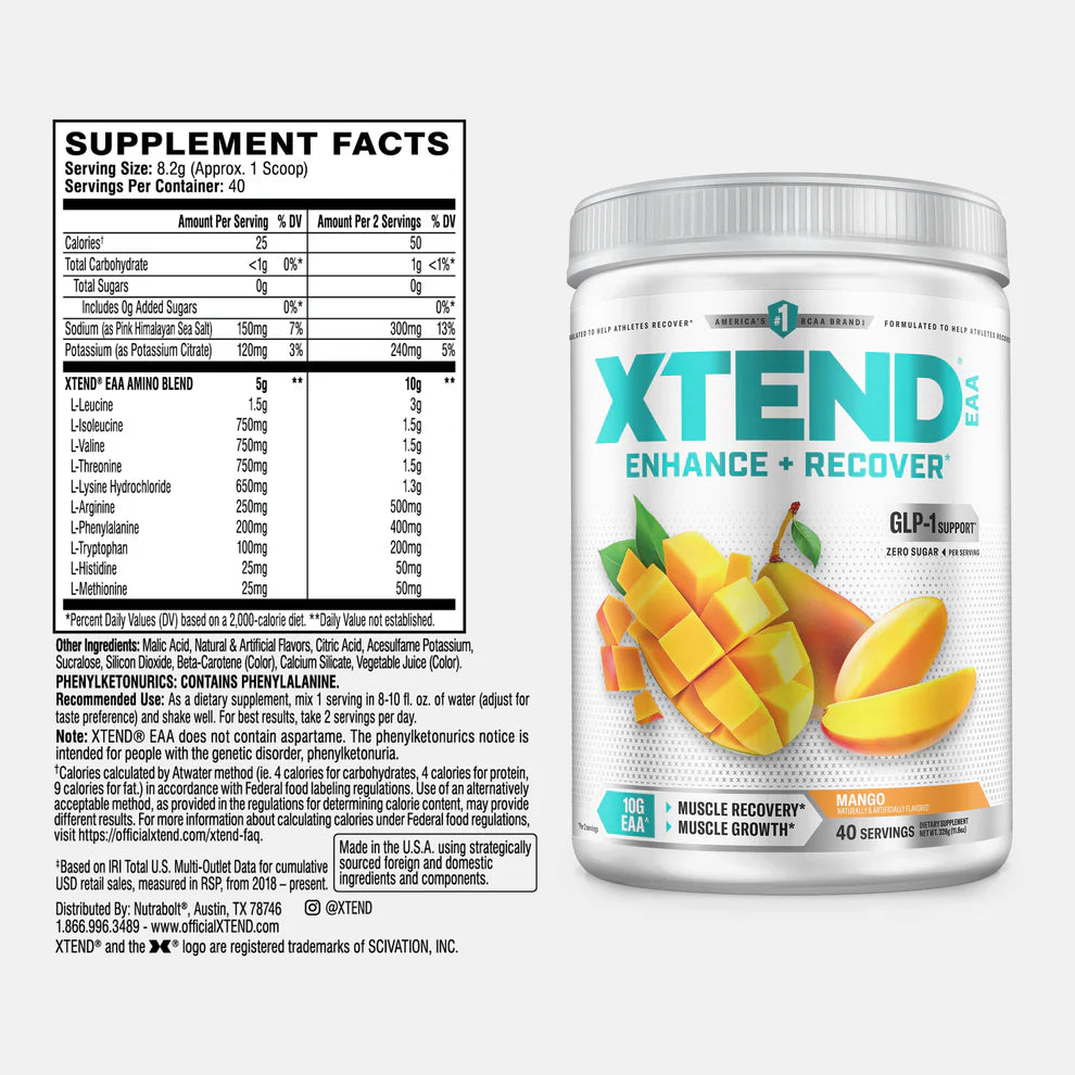 Xtend Eaa Amino Acid 40 Serves