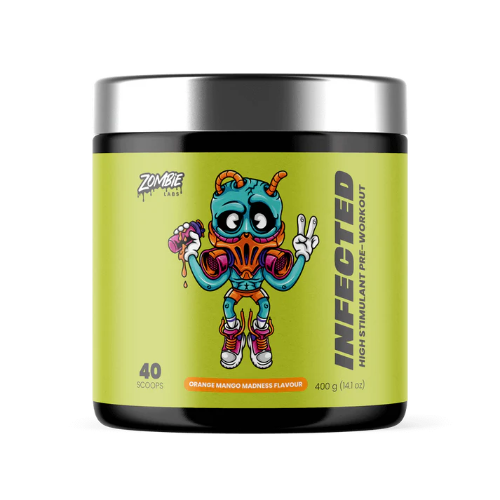 Zombie Infected - High Stimulant Tingle Free Nootropic Pre-Workout 400g