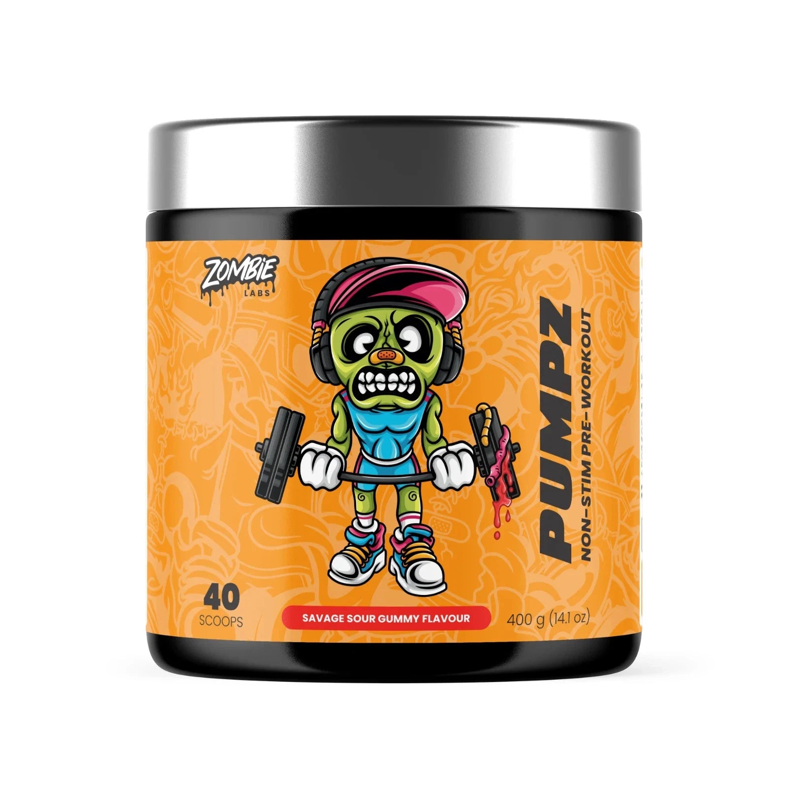 Zombie Pumpz - Non-Stimulant Pre-Workout 400g
