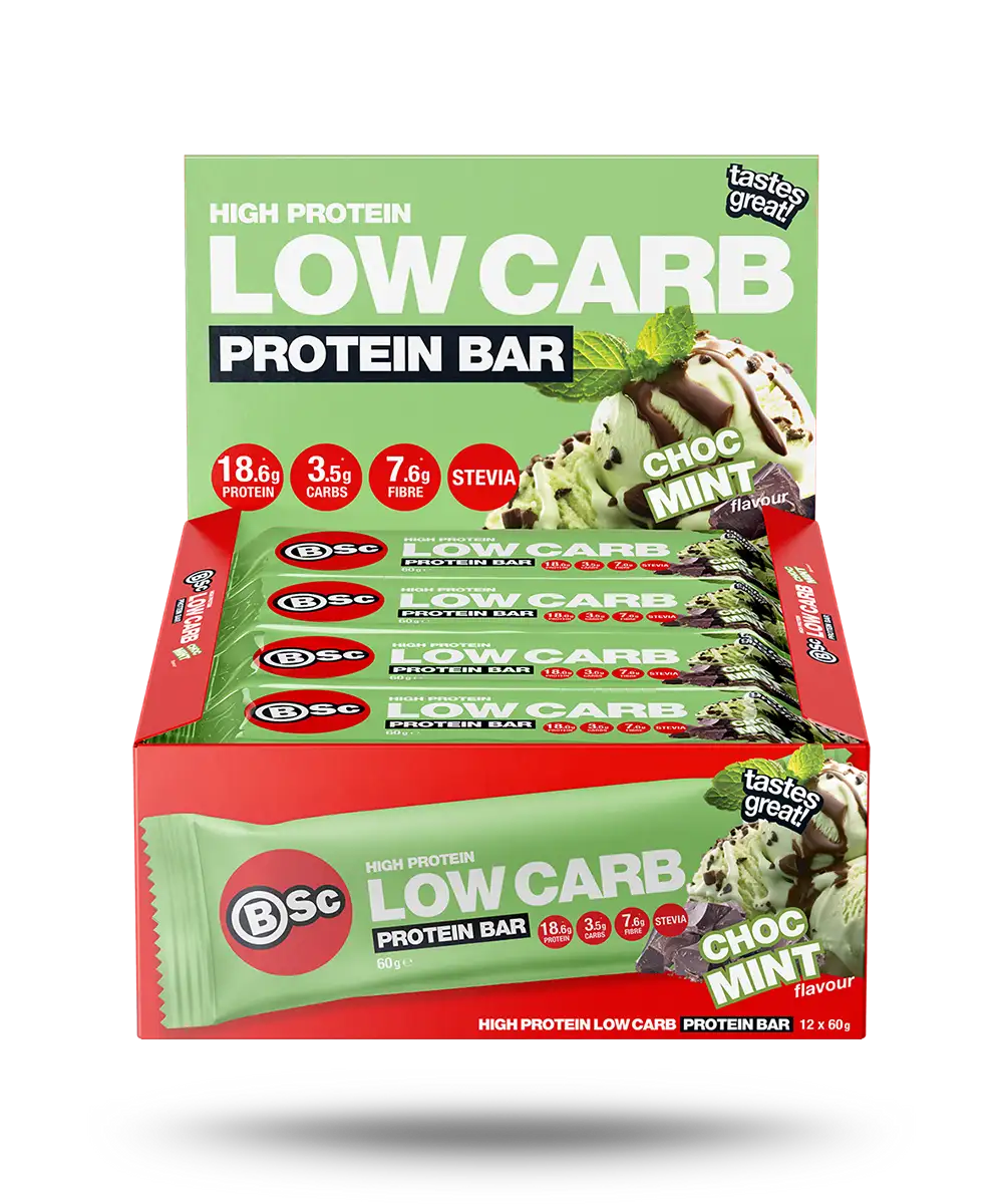 BSc High Protein Low Carb Bar 60g x12