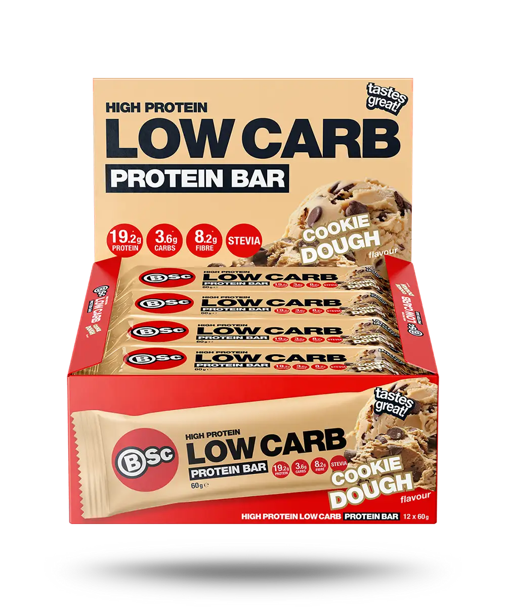 BSc High Protein Low Carb Bar 60g x12